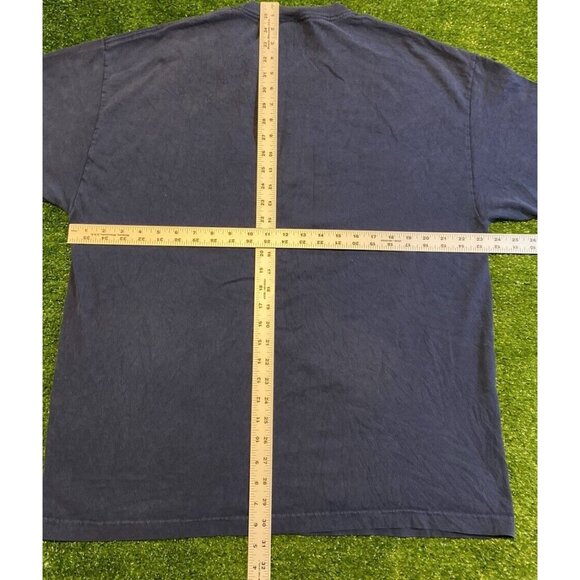 Minnesota Twins shirt mens extra large blue red Y2K Majestic short sleeve MLB W - Picture 9 of 10